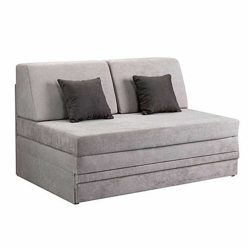 ΔΙΘΕΣΙΟΣ ΚΑΝΑΠΕΣ-ΚΡΕΒΑΤΙ Fantastico XXL ΜΠΕΖ ΜΕ ΚΑΦΕ ΜΑΞΙΛΑΡΙΑ 140x97x85εκ