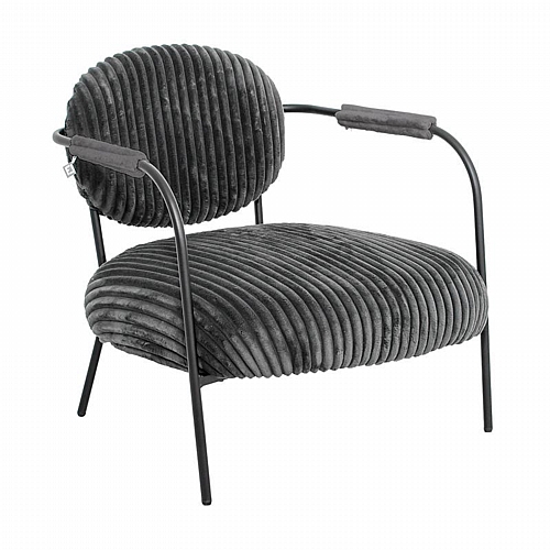 ΠΟΛΥΘΡΟΝΑ Fylliana FL812 ΛΑΔΙ ΥΦΑΣΜΑ ΜΕ ΜΕΤΑΛΛΙΚΑ ΠΟΔΙΑ 76x76x77εκ