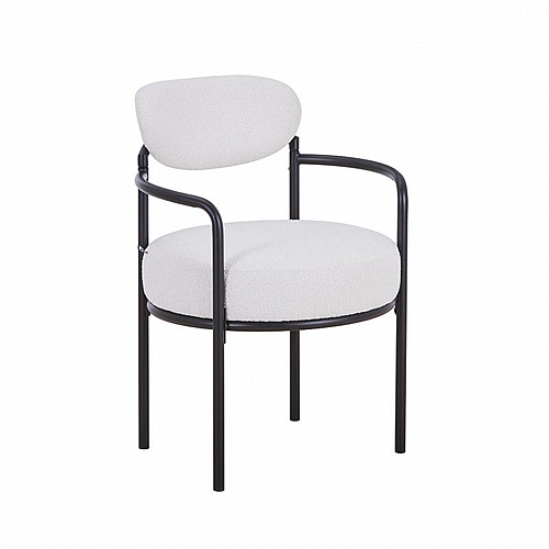 ΠΟΛΥΘΡΟΝΑ Fylliana FL21 ΛΕΥΚΟ ΥΦΑΣΜΑ ΜΕ ΜΕΤΑΛΛΙΚΟ ΣΚΕΛΕΤΟ 59x64x87εκ