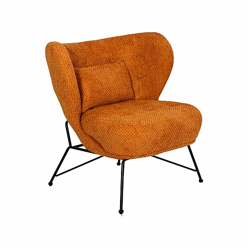 ΠΟΛΥΘΡΟΝΑ Fylliana Celestia ΠΟΡΤΟΚΑΛΙ ΧΡΩΜΑ 80x94x82εκ