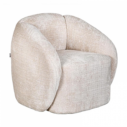 ΠΟΛΥΘΡΟΝΑ Fylliana Sienna ΚΡΕΜ ΥΦΑΣΜΑ 53x76x71εκ