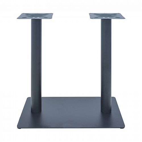 Βάση τραπεζιού μπαρ Givosa pakoworld μεταλλική σε μαύρη απόχρωση 73x40x108εκ