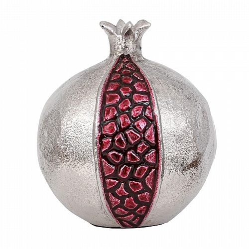 ΜΕΤΑΛΛΙΚΟ ΔΙΑΚΟΣΜΗΤΙΚΟ ΡΟΔΙ Fylliana Pomegranate ΝΙΚΕΛ-ΚΟΚΚΙΝΟ ΧΡΩΜΑ 13x16εκ