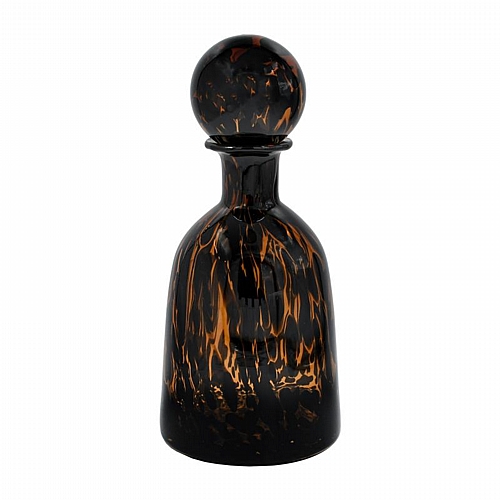 ΓΥΑΛΙΝΟ ΔΙΑΚΟΣΜΗΤΙΚΟ ΜΠΟΥΚΑΛΙ Fylliana FL1533 AMBER ANIMAL PRINT 15x25εκ