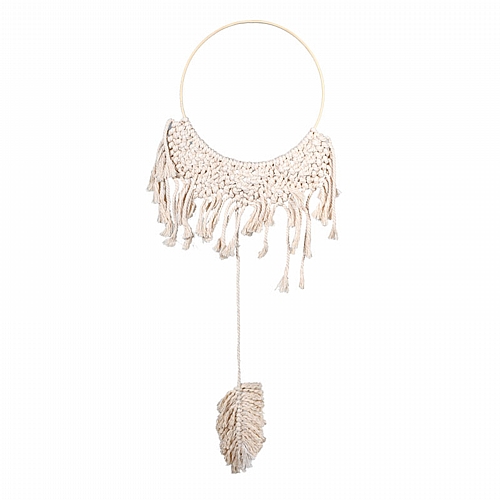 ΥΦΑΣΜΑΤΙΝΟ ΔΙΑΚΟΣΜΗΤΙΚΟ ΤΟΙΧΟΥ ΜΑΚΡΑΜΕ ΜΠΕΖ 26*26*78εκ