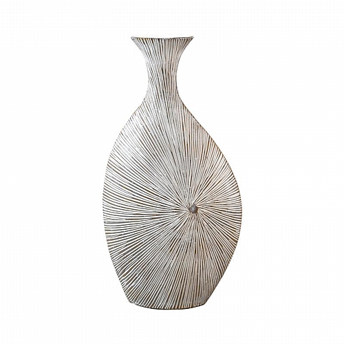 ΔΙΑΚΟΣΜΗΤΙΚΟ ΒΑΖΟ Fylliana FL1197 POLYRESIN ΛΕΥΚΟ-ΧΡΥΣΟ 23x10x45εκ ΔΙΑΚΟΣΜΗΤΙΚΟ ΒΑΖΟ Fylliana FL1197 POLYRESIN ΛΕΥΚΟ-ΧΡΥΣΟ 23x10x45εκ