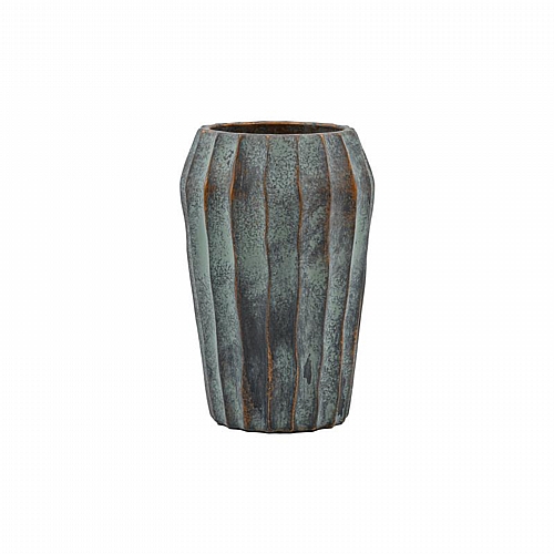 ΔΙΑΚΟΣΜΗΤΙΚΟ ΒΑΖΟ ΤΣΙΜΕΝΤΕΝΙΟ Fylliana FL22424 ΑΝΘΡΑΚΙ-ΠΡΑΣΙΝΟ ΜΕ ΜΠΡΟΝΖΕ ΛΕΠΤΟΜΕΡΕΙΕΣ ΧΡΩΜΑ 15x24εκ ΔΙΑΚΟΣΜΗΤΙΚΟ ΒΑΖΟ ΤΣΙΜΕΝΤΕΝΙΟ Fylliana FL22424 ΑΝΘΡΑΚΙ-ΠΡΑΣΙΝΟ ΜΕ ΜΠΡΟΝΖΕ ΛΕΠΤΟΜΕΡΕΙΕΣ ΧΡΩΜΑ 15x24εκ