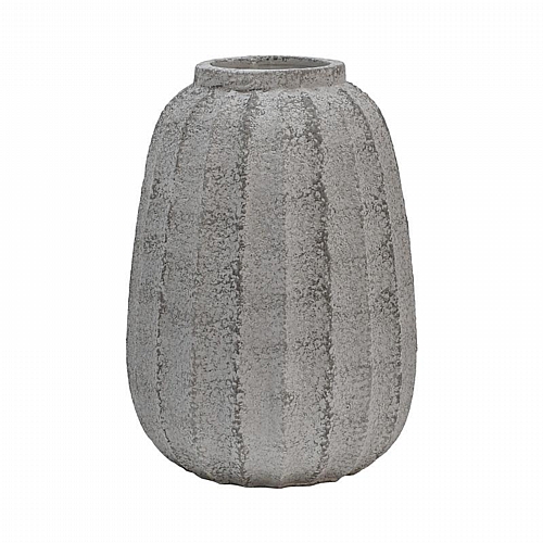 ΔΙΑΚΟΣΜΗΤΙΚΟ ΒΑΖΟ Fylliana FL24174 POLYRESIN ΓΚΡΙ ΧΡΩΜΑ 37x37x40εκ ΔΙΑΚΟΣΜΗΤΙΚΟ ΒΑΖΟ Fylliana FL24174 POLYRESIN ΓΚΡΙ ΧΡΩΜΑ 37x37x40εκ