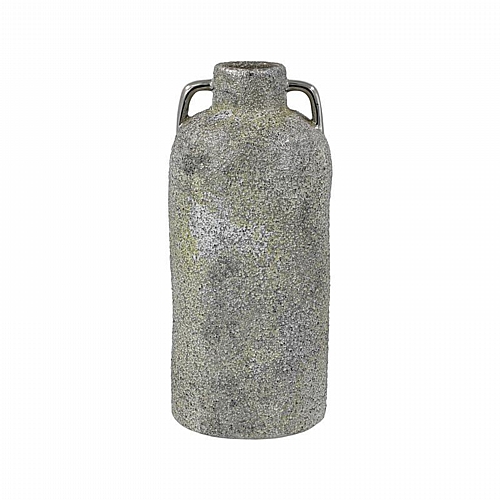 ΚΕΡΑΜΙΚΟ ΒΑΖΟ Fylliana FL134035 ΑΣΗΜΙ-ΓΚΡΙ 14x30εκ ΚΕΡΑΜΙΚΟ ΒΑΖΟ Fylliana FL134035 ΑΣΗΜΙ-ΓΚΡΙ 14x30εκ