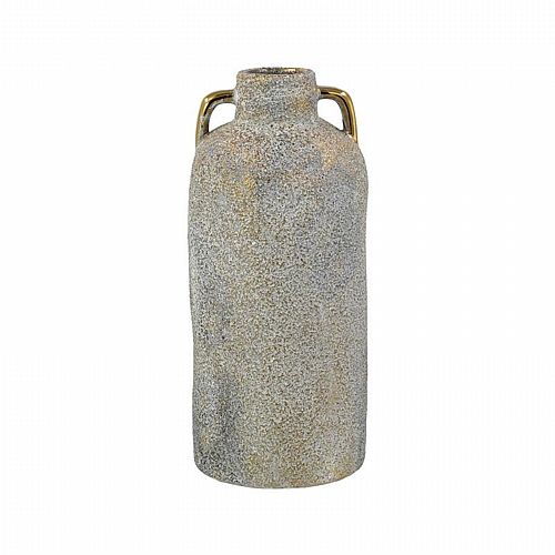 ΚΕΡΑΜΙΚΟ ΒΑΖΟ Fylliana FL134035 ΧΡΥΣΟ-ΓΚΡΙ 14x30εκ ΚΕΡΑΜΙΚΟ ΒΑΖΟ Fylliana FL134035 ΧΡΥΣΟ-ΓΚΡΙ 14x30εκ