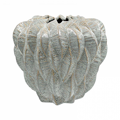 ΚΕΡΑΜΙΚΟ ΒΑΖΟ Fylliana FL23913 ΒΕΡΑΜΑΝ ΧΡΩΜΑ 25x23εκ ΚΕΡΑΜΙΚΟ ΒΑΖΟ Fylliana FL23913 ΒΕΡΑΜΑΝ ΧΡΩΜΑ 25x23εκ