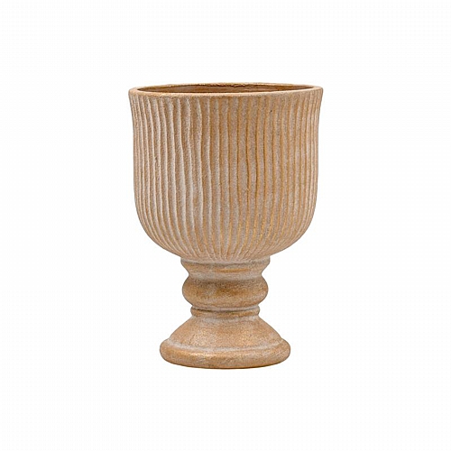 ΚΕΡΑΜΙO BAZO Fylliana FL20057 ΑΝΤΙΚΕ ΧΡΥΣΟ ΧΡΩΜΑ 16x16x22εκ ΚΕΡΑΜΙO BAZO Fylliana FL20057 ΑΝΤΙΚΕ ΧΡΥΣΟ ΧΡΩΜΑ 16x16x22εκ