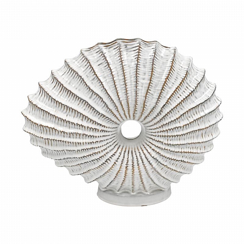 ΕΠΙΤΡΑΠΕΖΙΟ ΚΕΡΑΜΙΚΟ ΔΙΑΚΟΣΜΗΤΙΚΟ Fylliana FL23435 ΛΕΥΚΟ ΧΡΩΜΑ 43x13x36εκ