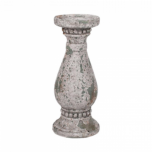 ΚΕΡΑΜΙΚΟ ΚΗΡΟΗΓΙΟ Fylliana FL18121 ΜΠΕΖ-ΚΑΦΕ-ΠΡΑΣΙΝΟ ΧΡΩΜΑ 14x14x33εκ