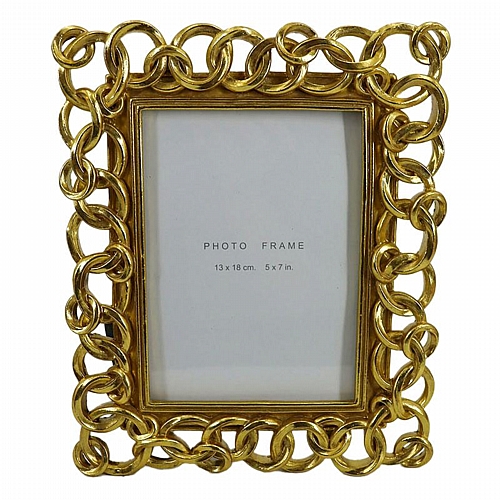 ΚΟΡΝΙΖΑ Fylliana FL23280 13x18 ΧΡΥΣΟ ΧΡΩΜΑ 22x2x26εκ