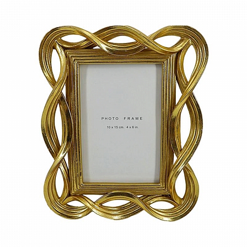 ΚΟΡΝΙΖΑ Fylliana FL24180 10x15 ΧΡΥΣΟ ΧΡΩΜΑ 19x3x23εκ