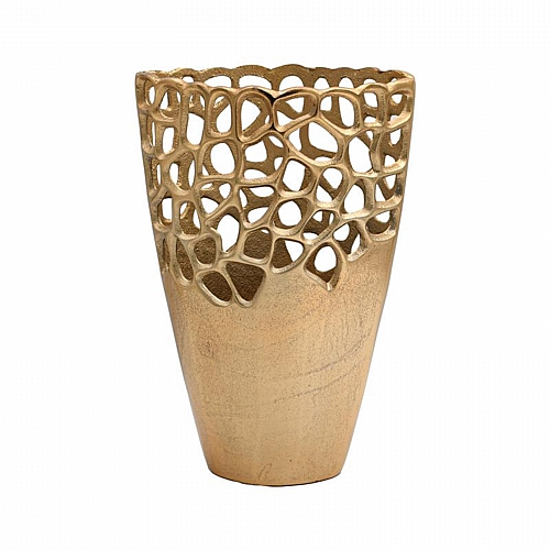 ΜΕΤΑΛΛΙΚΟ ΒΑΖΟ Fylliana FL8852 ΧΡΥΣΟ ΧΡΩΜΑ 24x14x39εκ ΜΕΤΑΛΛΙΚΟ ΒΑΖΟ Fylliana FL8852 ΧΡΥΣΟ ΧΡΩΜΑ 24x14x39εκ