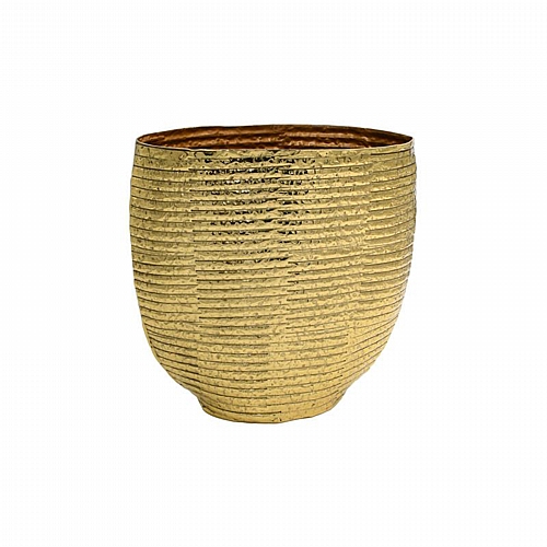 ΜΕΤΑΛΛΙΚΟ ΔΙΑΚΟΣΜΗΤΙΚΟ ΒΑΖΟ Fylliana FL7841 ΧΡΥΣΟ ΧΡΩΜΑ 26x11x26εκ