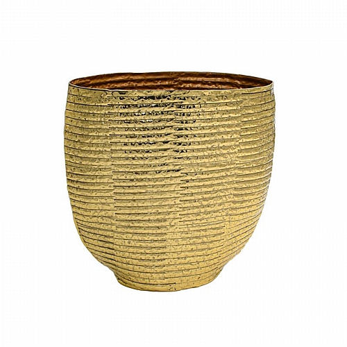 ΜΕΤΑΛΛΙΚΟ ΔΙΑΚΟΣΜΗΤΙΚΟ ΒΑΖΟ Fylliana FL7841 ΧΡΥΣΟ ΧΡΩΜΑ 21x10x21εκ