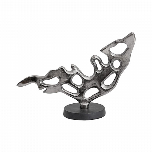 ΕΠΙΤΡΑΠΕΖΙΟ ΔΙΑΚΟΣΜΗΤΙΚΟ Fylliana FL29912 ΑΣΗΜΙ-ΜΑΥΡΟ ΜΑΤ ΧΡΩΜΑ 29x11x21εκ