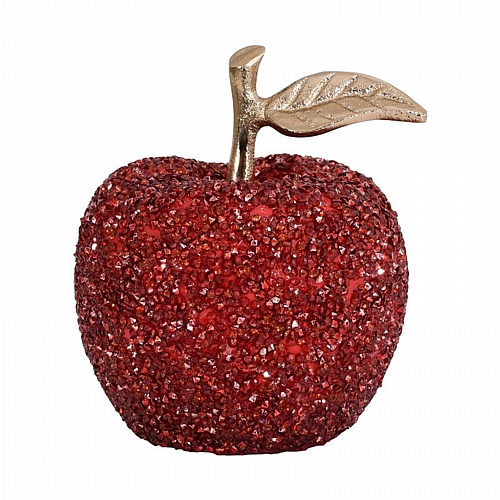 ΕΠΙΤΡΑΠΕΖΙΟ ΔΙΑΚΟΣΜΗΤΙΚΟ ΜΗΛΟ Fylliana FL25070 ΚΟΚΚΙΝΟ ΧΡΩΜΑ 12x9εκ