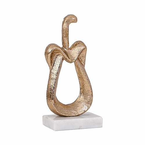 ΕΠΙΤΡΑΠΕΖΙΑ ΔΙΑΚΟΣΜΗΤΙΚΗ ΦΙΓΟΥΡΑ Fylliana Capsicum ΑΝΤΙΚΕ ΧΡΥΣΟ ΧΡΩΜΑ 8x4x16εκ