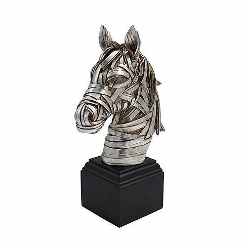 ΕΠΙΤΡΑΠΕΖΙΑ ΔΙΑΚΟΣΜΗΤΙΚΗ ΦΙΓΟΥΡΑ Fylliana FL25092 ΑΛΟΓΟ ΑΣΗΜΙ-ΜΑΥΡΟ ΧΡΩΜΑ 20x11x33εκ