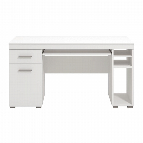 ΓΡΑΦΕΙΟ ALFA OPAQUE WHITE 145x66x76εκ