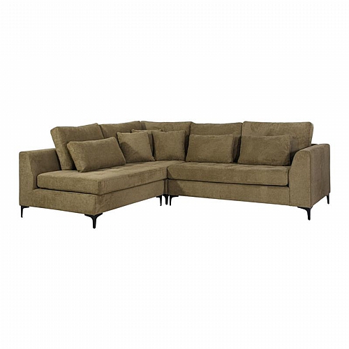 ΓΩΝΙΑΚΟΣ ΚΑΝΑΠΕΣ Fylliana Albert ΛΑΔΙ ΧΡΩΜΑ 273x220x96εκ