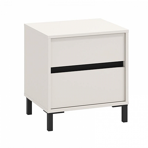 ΚΟΜΟΔΙΝΟ MARRON NO2F CASHMERE/ΜΑΥΡΟ ΜΑΤΤ ΧΡΩΜΑ 48x40x52εκ