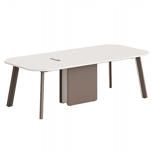 ΓΡΑΦΕΙΟ ΣΥΝΕΡΓΑΣΙΑΣ FB918278 ΜΕΛΑΜΙΝΗ ΕΚΡΟΥ-ΠΟΔΙΑ ΑΛΟΥΜΙΝΙΟΥ 240x110x75Υεκ